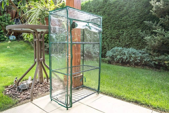 Greenhouse 46 X 24 X 80 Cm PVC Film Metal Structure