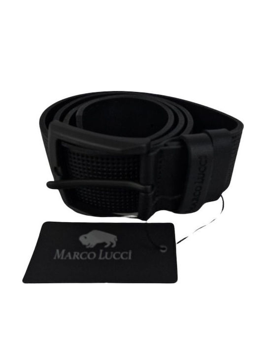 Classic Men's Leather Belt Dac Shop Mahogany Black 115 Cm