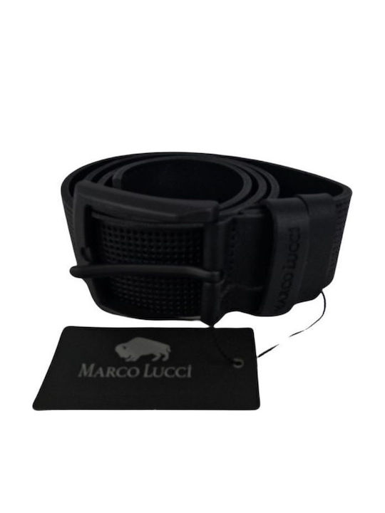Classic Men's Leather Belt Dac Shop Mahogany Black 115 Cm
