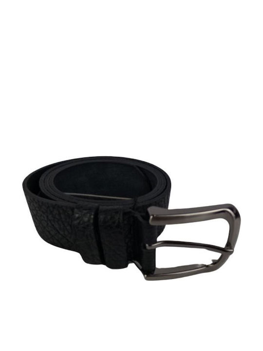 Curea Clasică pentru Bărbați din Piele Dac Shop Antracit Negru