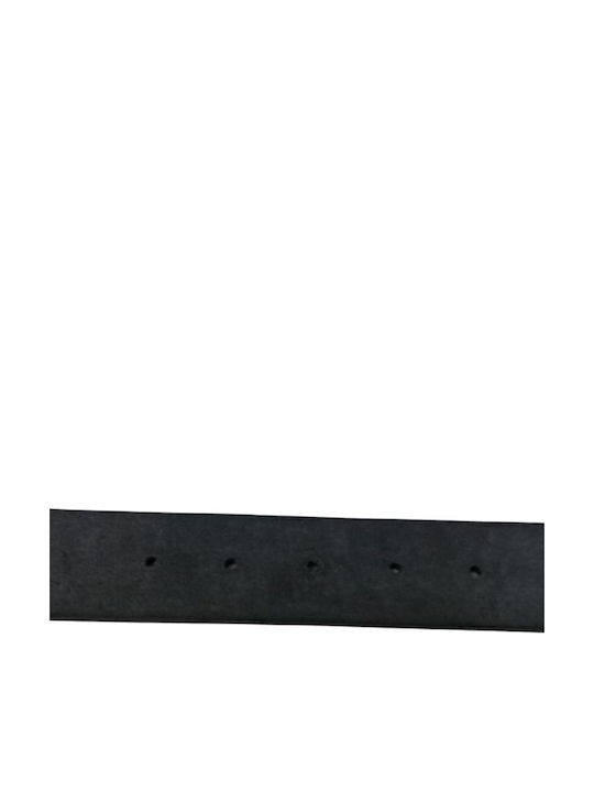 Classic Men's Leather Belt Dac Shop Anthracite Black