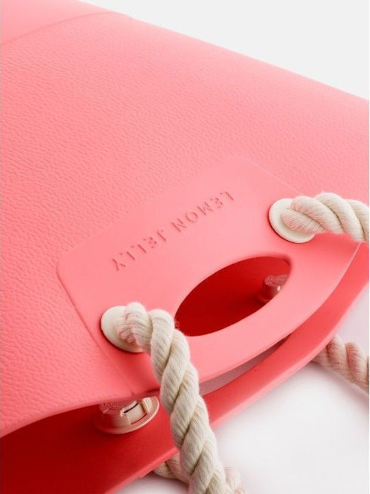 Vegan Shopping Bag Lemon Jelly 05 Flamingo Pink