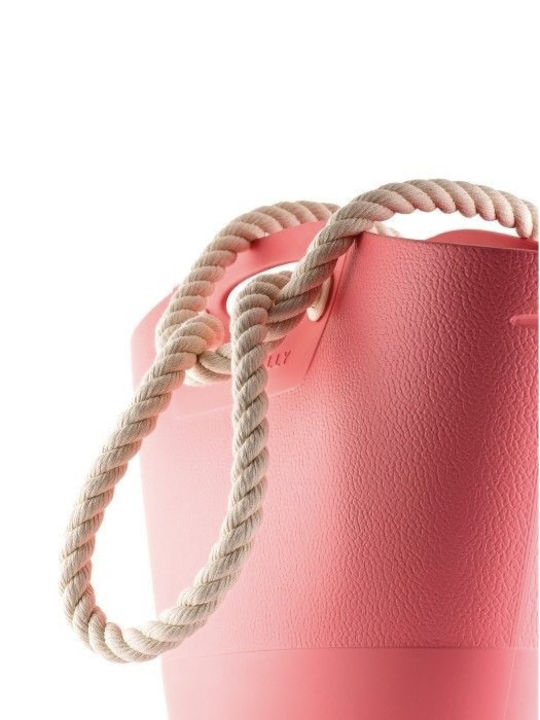 Vegan Shopping Bag Lemon Jelly 05 Flamingo Pink