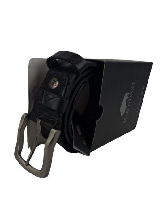 Classic Men's Leather Belt Dac Shop Black Darth Vader