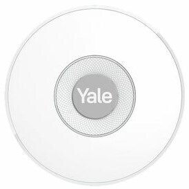 Yale Wireless RF Alarm Siren Battery Indoor 85dB with White Light
