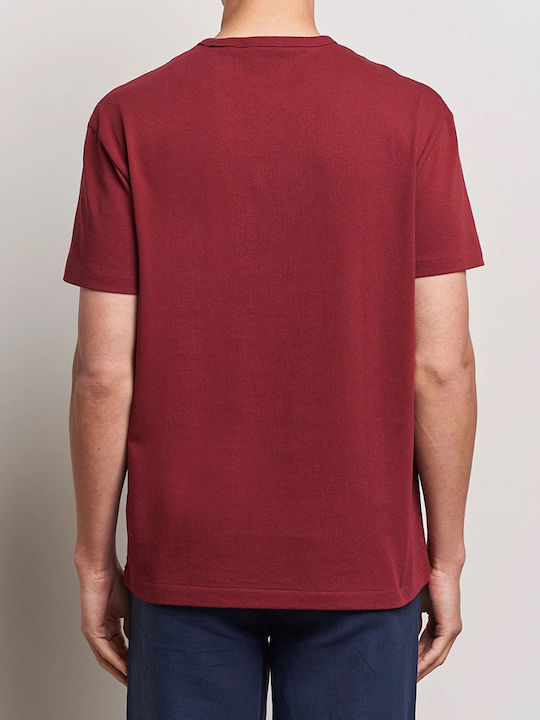 Men's Short Sleeve Polo Shirt Cherry