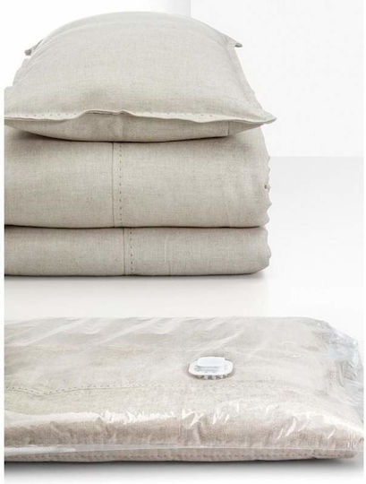 Plastic Sac de Depozitare pentru Haine / Saci Etanș și cu Vid 70x100cm 1buc