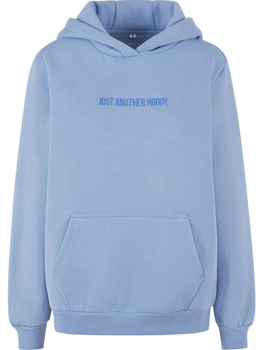 Women's Sweatshirt Hooded Powder Blue
