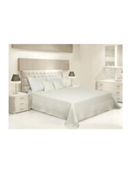 Matex Carmen Κουβερλί Μονό από Πολυεστέρα Μπεζ 170x220cm
