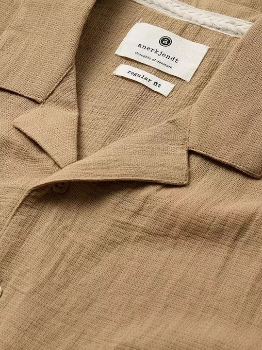 Short-sleeved Cotton Shirt Incense