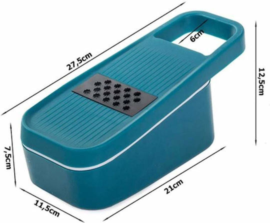 SIKS Reiben für Obst & Gemüse mit Behälter 27,5x11,5cm