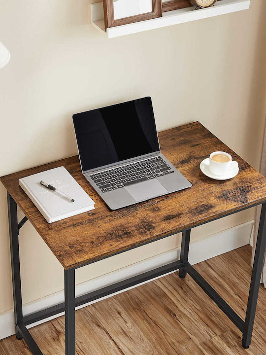 Desk Wooden Brown 80x50x75cm