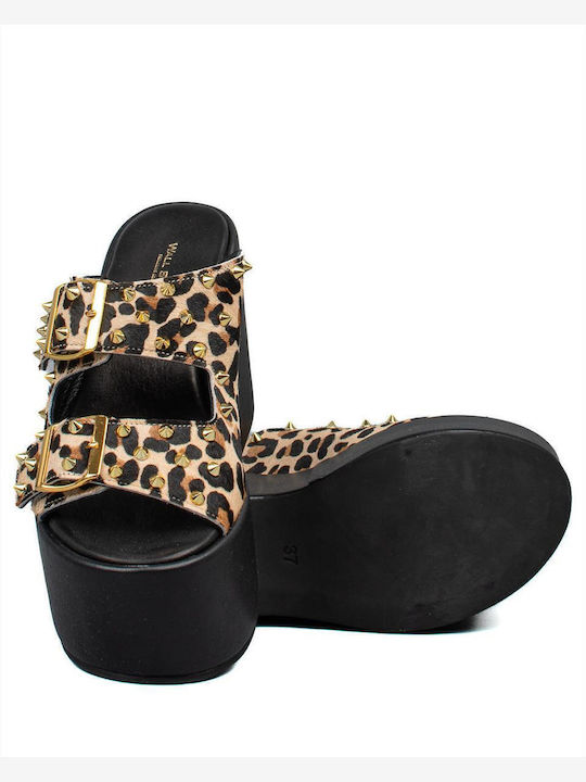 Platforme dama în Tip Slip On Maro