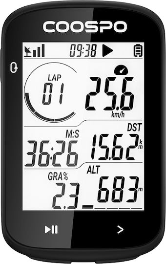 Coospo CS500 Waterproof Wireless Bike GPS