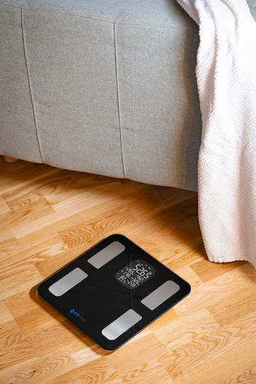 Oromed Smart Badezimmerwaage mit Bluetooth in Gold Farbe
