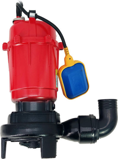 Pompa submersibilă pentru apă murdară cu cuțit de tocare, plutitor, Ddt Professional Wqcd 3000 W, max 18 m³/h