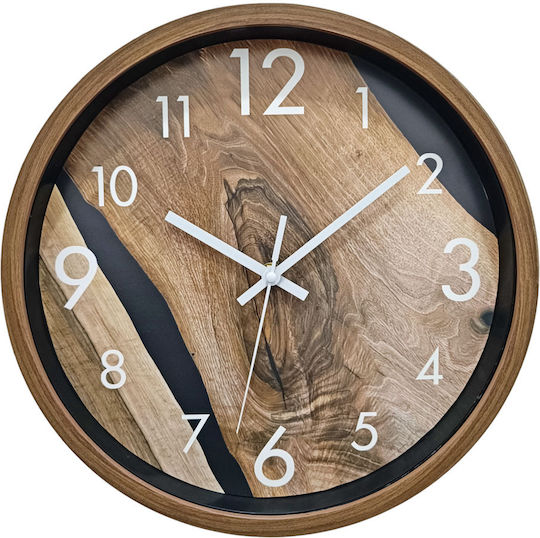 Ankor Wall Clock Plastic Multicolour Various Colors)