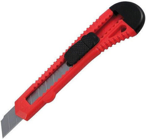 Knife Standard Retractable Cutter Plastic Handle