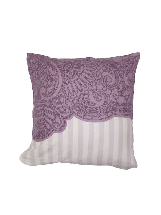 Matex Decorative Pillow Case from 100% Cotton Multicolour 40x40cm