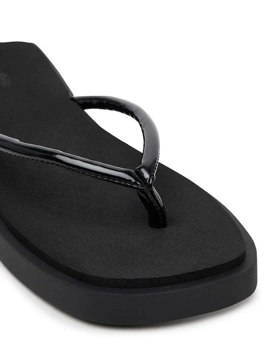 Flip Flops In Black Colour