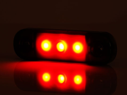 Led Side Volume Light Was 3 Smd Led Red 12v24v Tinted