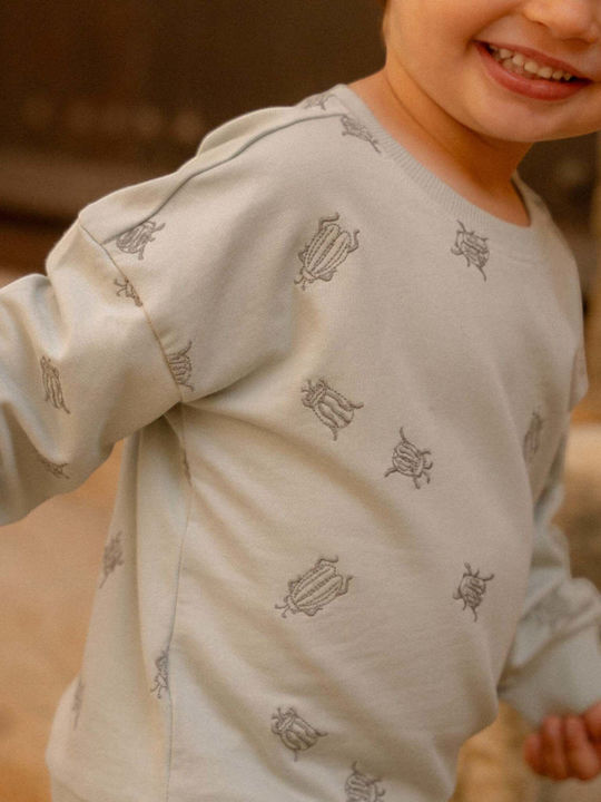 Kinder-Sweatshirt Forest Mint
