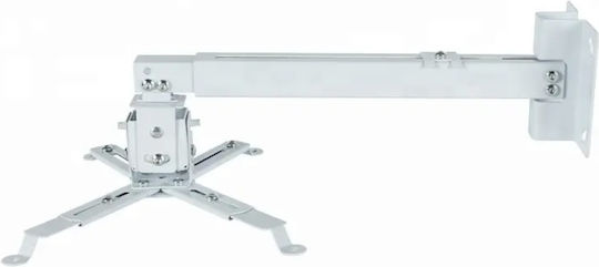 Projektor Wandhalterung Universal mit maximaler Belastung von 35kg Weiß