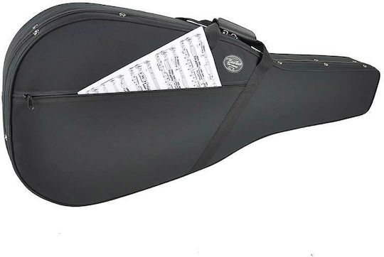 Boston Suitcase Classical Guitar Padded Black