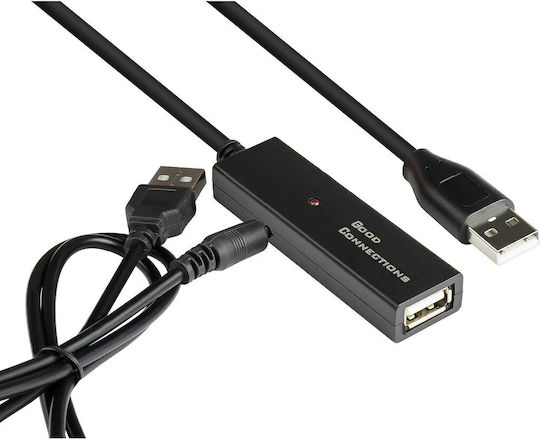 Good Connections 20m USB 2.0 Cable A-Male to A-Female Red (GC-M0134)