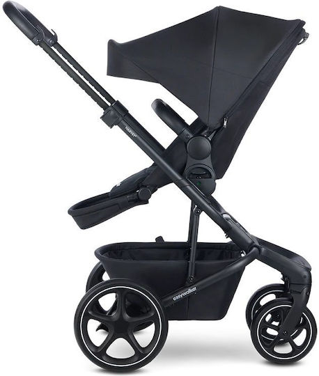 Easywalker Harvey5 Ρυθμιζόμενο Καρότσι 2 σε 1 Kατάλληλο για Nεογέννητο Midnight Black 11kg EHA50001