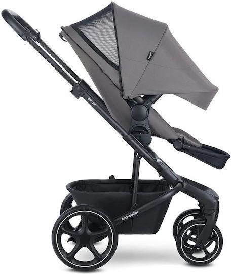 Easywalker Harvey5 Verstellbar 2 in 1 Baby Kinderwagen Geeignet für Neugeborene Pebble Grey 11kg EHA50002