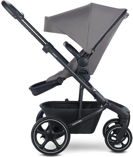 Easywalker Harvey5 Verstellbar 2 in 1 Baby Kinderwagen Geeignet für Neugeborene Pebble Grey 11kg EHA50002