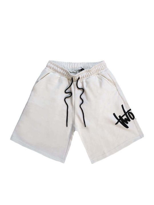 Men's Athletic Shorts White