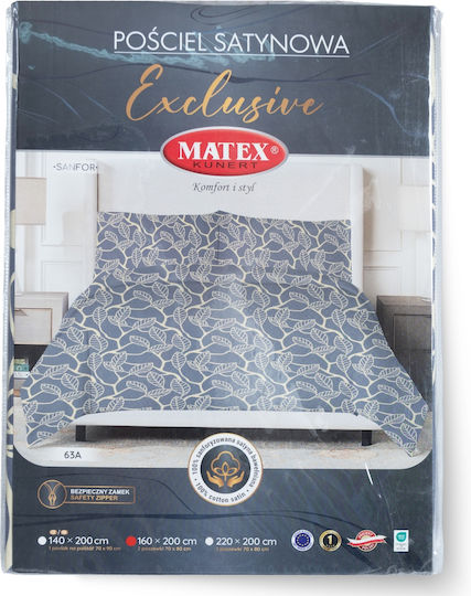 Matex Elektrische Gitarren Einzelbett 160x200 Blau
