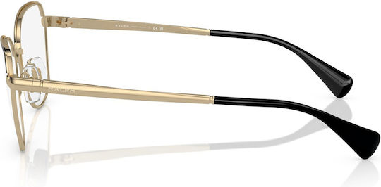 Ralph Lauren Weiblich Metallisch Brillenrahmen Katzenauge Schwarz RA6058 9443