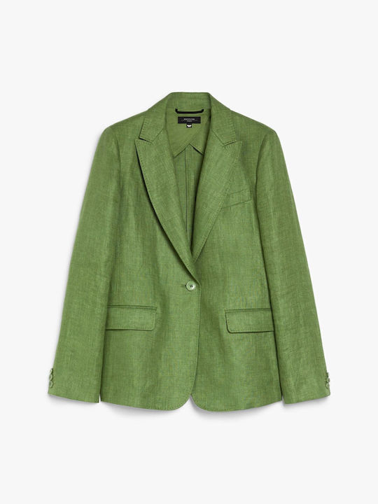Weekend Maxmara Γυναικείο Σακάκι Πρασινο
