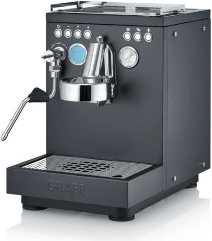 Graef Batessa Automatic Espresso Machine Pressure 6bar with Grinder Black