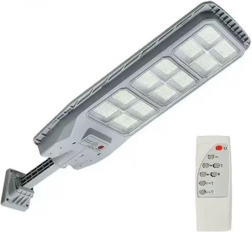 Lampa Lampă Solară Stradală 200W 10000lm Alb Rece 6000K cu Senzor de Mișcare și Telecomandă IP66 31cmx19cmcm