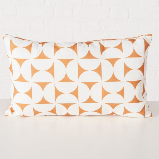 Boltze Sofa Cushion Seventy Orange, White 30x50cm.