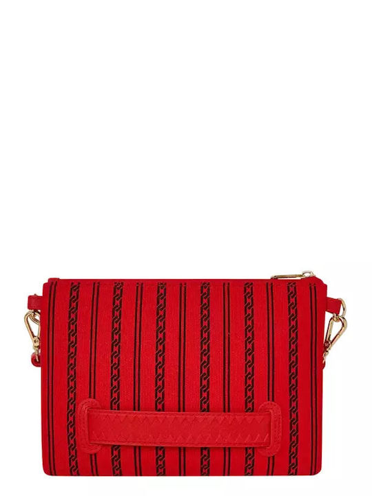 Pouchette Damentasche Umhängetasche Rot