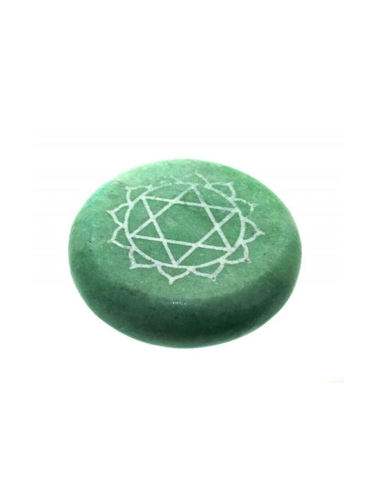 Therapeutischer Stein Meditationsbeutel Meditationsstein Herzchakra 3cm