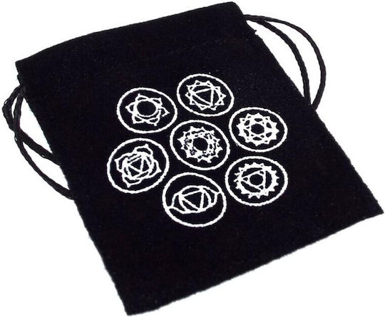 Punguță cu Pietre de Meditație Terapeutice Piatră de Meditație Chakra Inimii 3cm