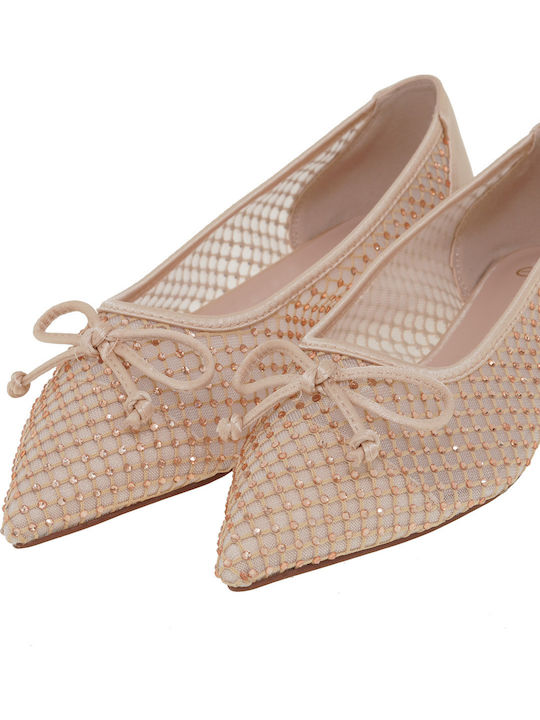 Damen Ballerinas in Rosa Farbe