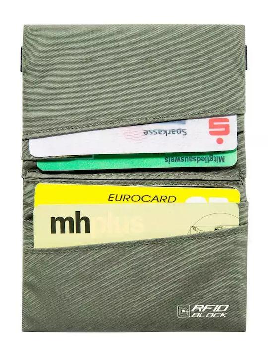 Ανδρικό Πορτοφόλι Ταξιδίου με RFID Μαύρο