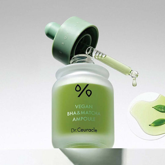 Dr. Ceuracle Vegan BHA & Matcha Καταπραϋντικό Serum Προσώπου με Πεπτίδια & Σαλικυλικό Οξύ για Αποτοξίνωση 30ml