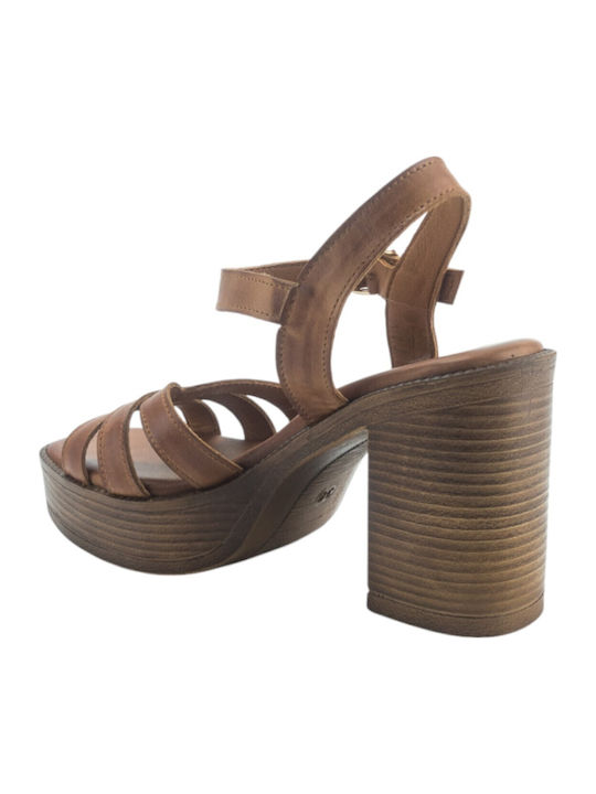 Sandals Tabac Brown