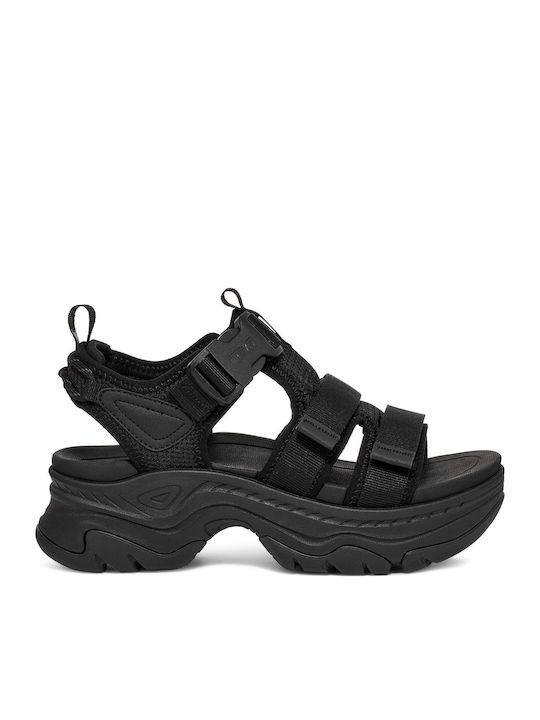 Hurricane Ampsole Women's Flat Sandals Sporty Black