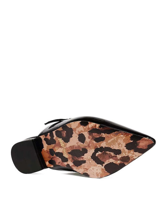 Mules with Heel in Black Color