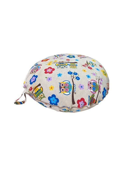 Sitzsack Eule Mehrfarbig 1Stück