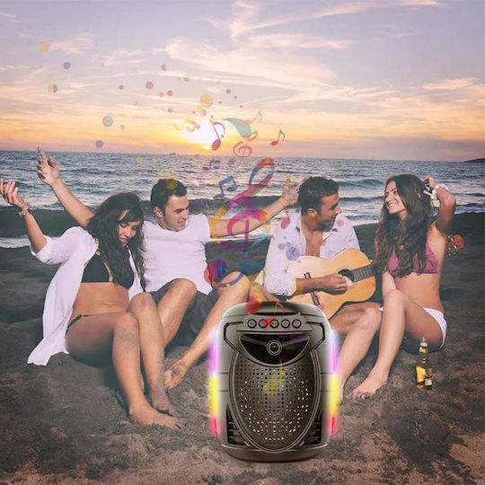 Ηχείο Bluetooth 8W με Ραδιόφωνο Μαύρο